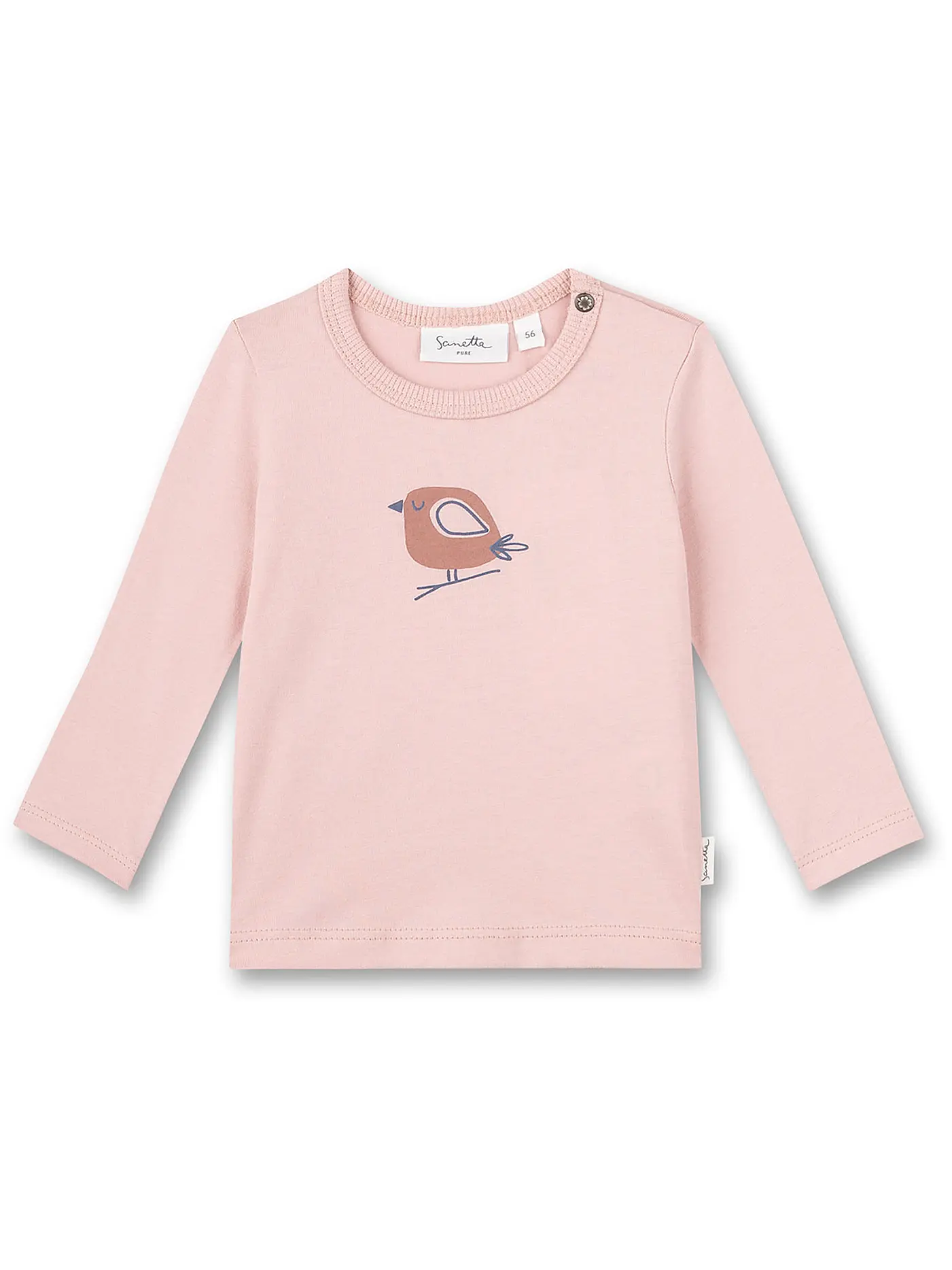 SANETTA | Baby Langarmshirt | rosa